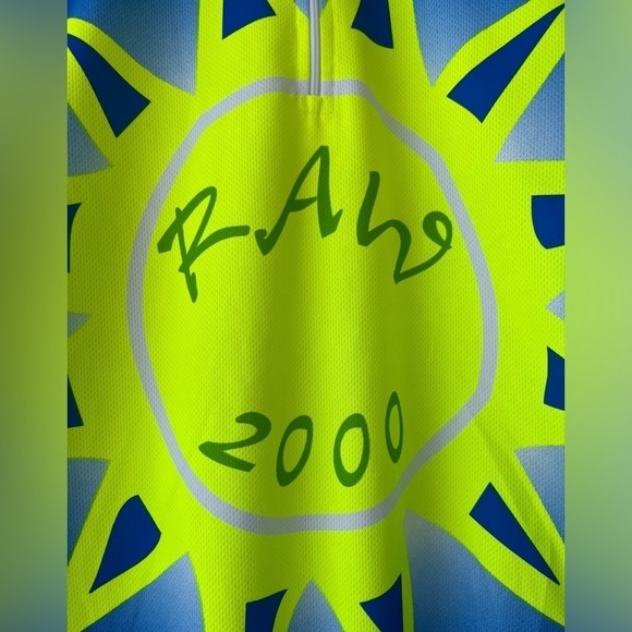 VOmax Men’s Cycling Shirt-Size: XL-100% Polyester-7” Front Zipper-Pre-Owned - Picture 5 of 9